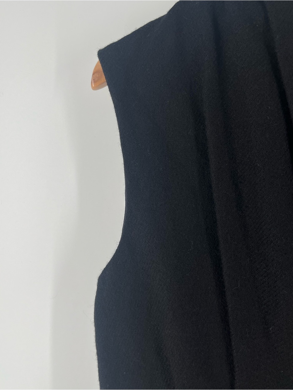 Adam Lippes 100% Wool Sheath Dress 10 Black Silk Lined Pockets Luxury Career - Picture 12 of 14